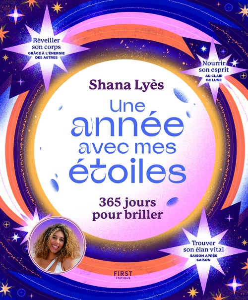 ebook cover of Une année avec mes étoiles - 365 jours pour briller, by Shana Lyès