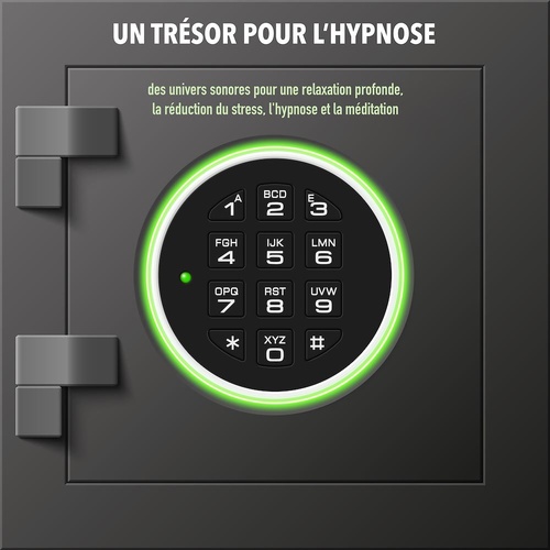 Couverture audiobook de Un trésor pour l'hypnose: des univers sonores pour une relaxation profonde, la réduction du stress, l'hypnose et la méditation, de Yella A. Deeken