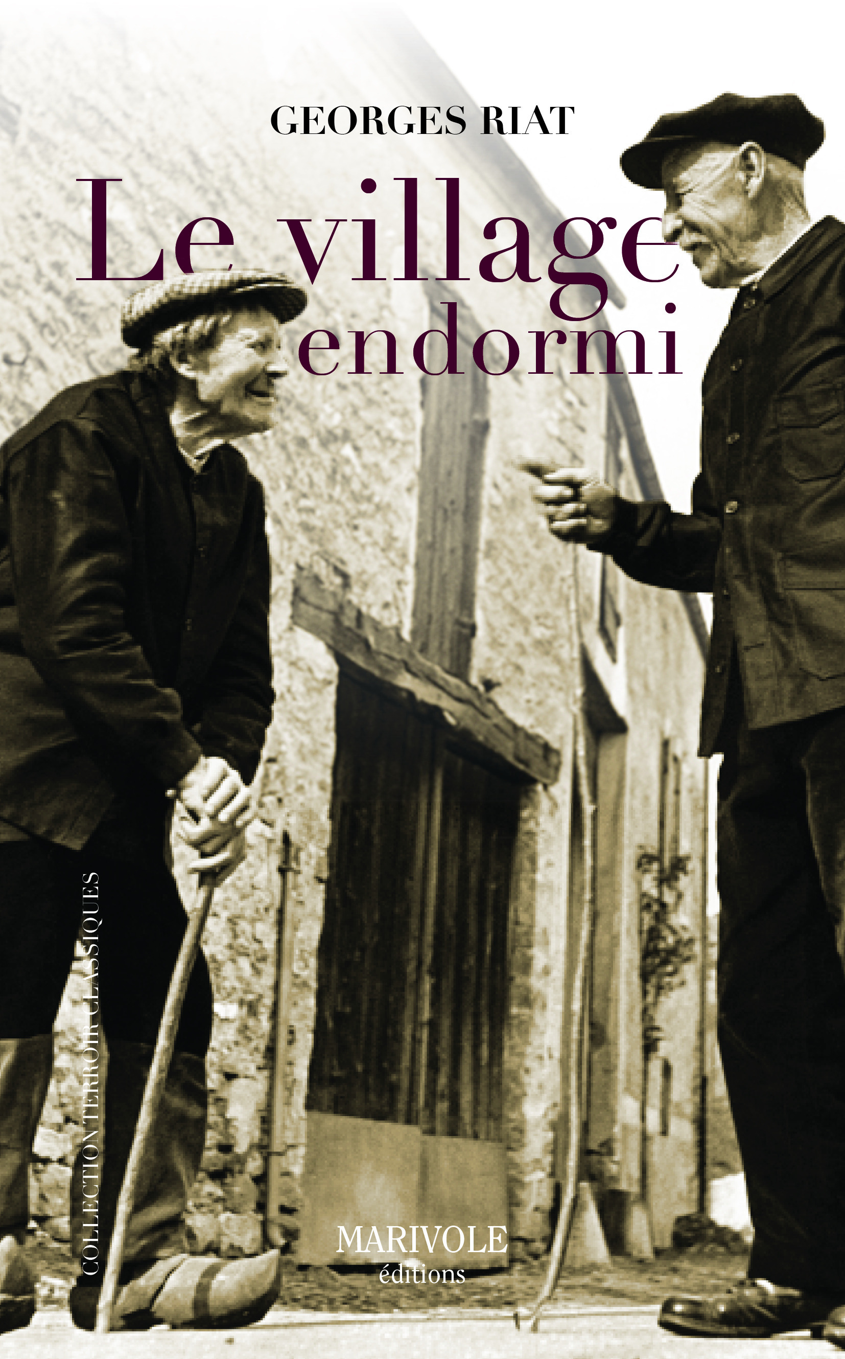 ebook cover of Le Village endormi, by Georges Riat