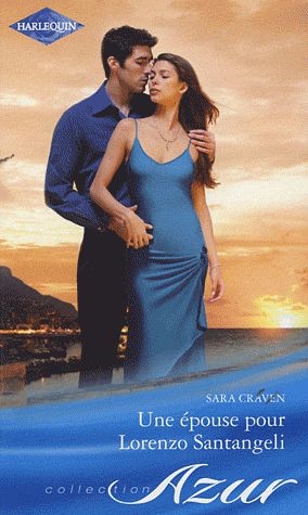 Couverture ebook de Une épouse pour Lorenzo Santangeli, de Sara Craven