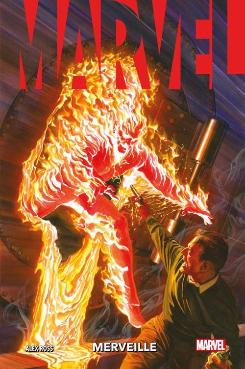 Couverture ebook de Marvel - Merveille, de Alex Ross, Kurt Busiek, Mark Waid, Joe Rivera, Bill Sienkiewicz, Daniel Acuna
