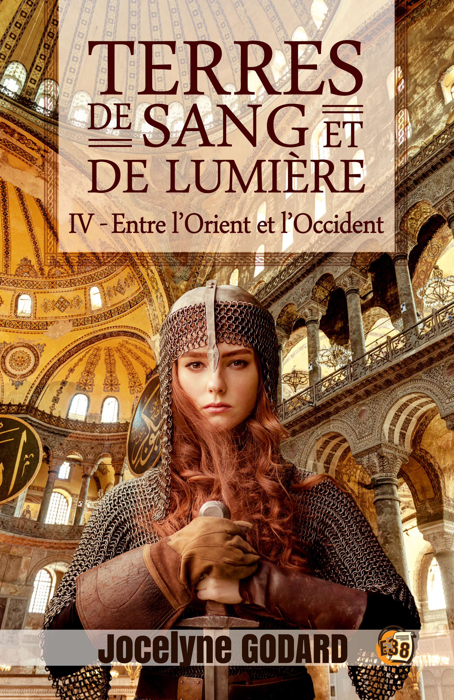 Couverture ebook de Entre l'Orient et l'Occident, de Jocelyne Godard