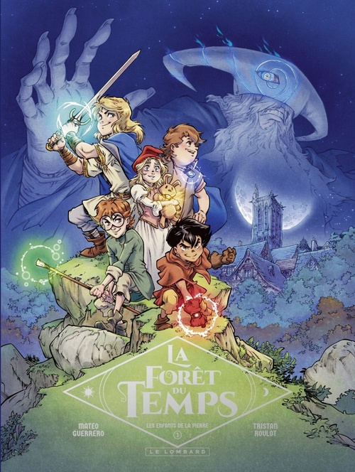 ebook cover of La Forêt du temps - Tome 1 - Les enfants de la pierre, by Tristan Roulot