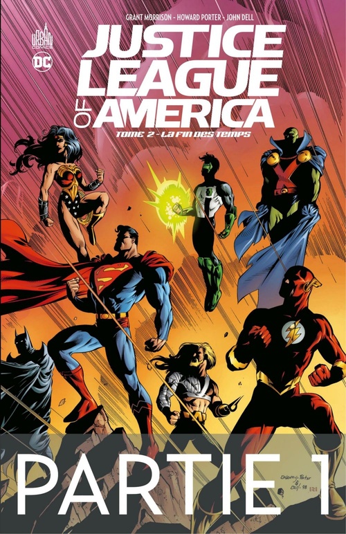 ebook cover of Justice League of America - Tome 2 - La fin des temps - 1ère partie, by Mark Millar, Grant Morrison
