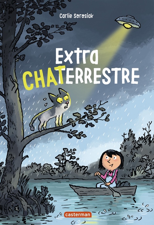 Couverture ebook de Extra chat terrestre, de Carlie Sorosiak