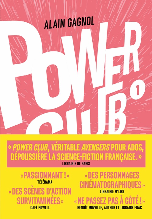 Couverture ebook de Power Club - Tome 01 L'apprentissage, de Alain Gagnol