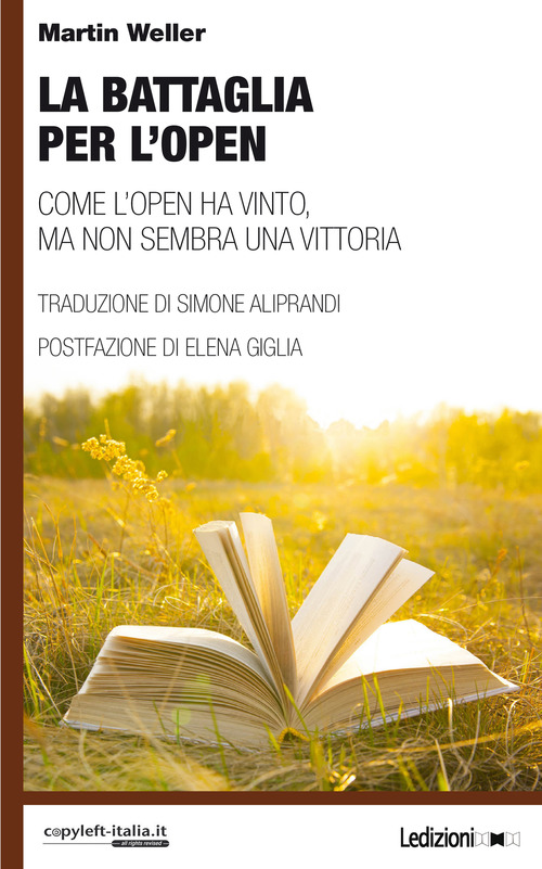 Couverture ebook de La battaglia per l'Open, de Martin Weller