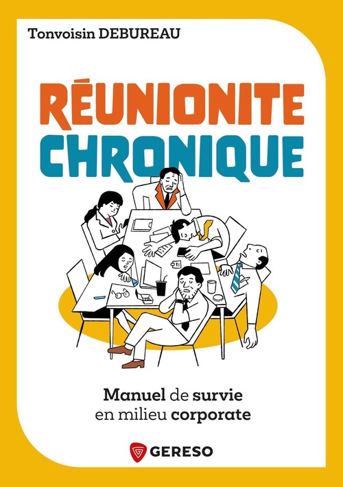 ebook cover of Réunionite chronique, by Tonvoisin DEBUREAU