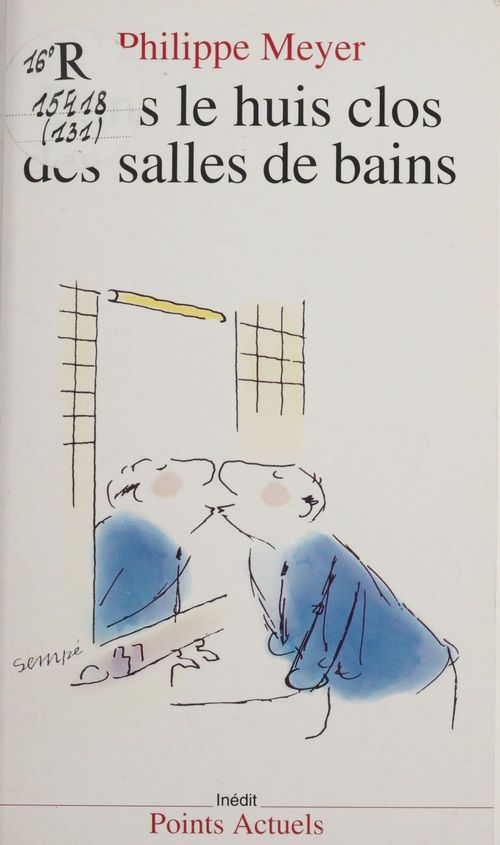 Couverture ebook de Dans le huis clos des salles de bains, de Meyer Philippe
