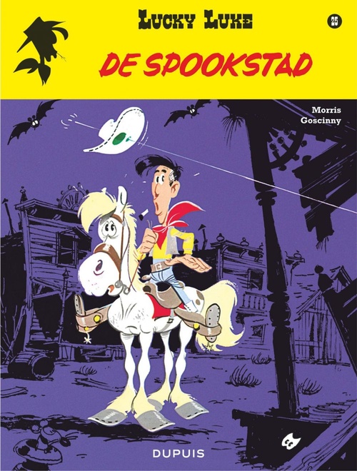 ebook cover of De spookstad, by Goscinny