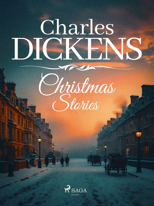 ebook cover of Charles Dickens' Christmas Stories, by Charles Dickens