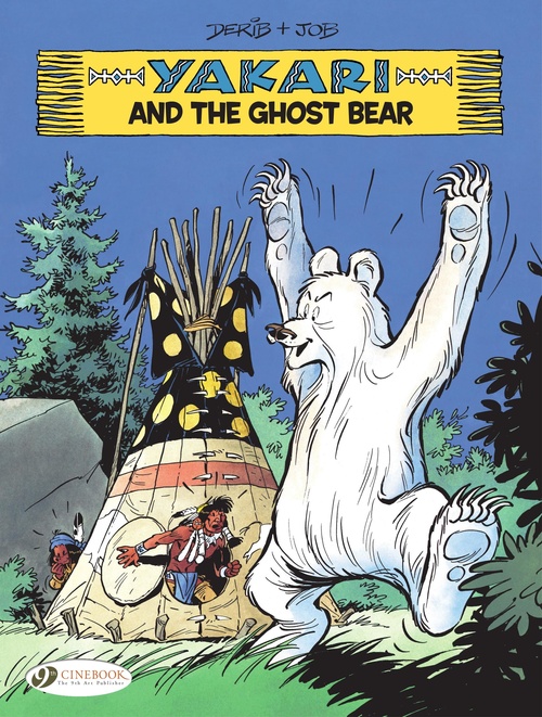 Couverture ebook de Yakari - Vol. 23 - Yakari and the Ghost Bear, de Job