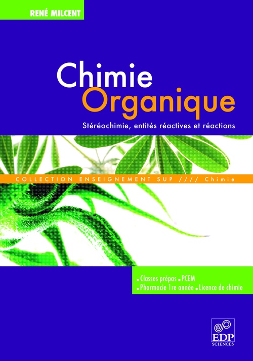 ebook cover of Chimie organique, by Milcent Rene