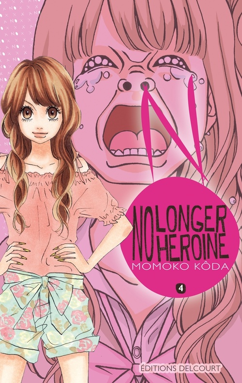 Couverture ebook de No longer Heroine T04, de Momoko Kôda, Yuko K.