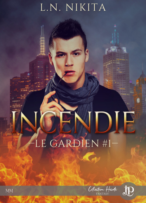 ebook cover of Incendie, by L.n. Nikita