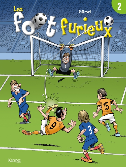 ebook cover of Les Foot furieux T02, by Gurcan Gürsel