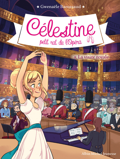Couverture ebook de La Visite royale, de Gwenaële Barussaud, Myrtille Tournefeuille