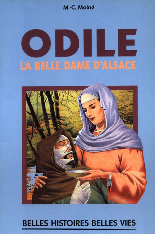 Couverture ebook de Sainte Odile, de Marie-colette Maine
