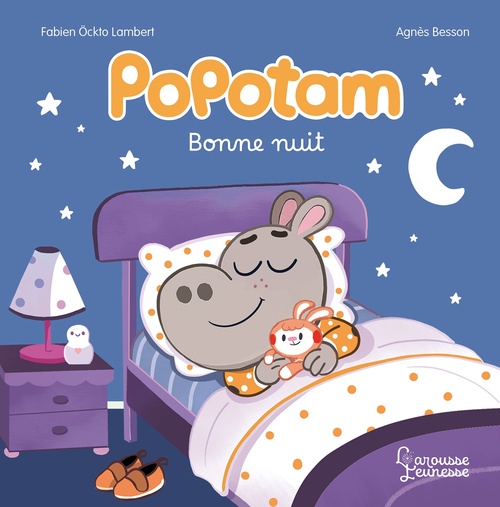 Couverture ebook de Popotam Bonne nuit, de Agnès Besson