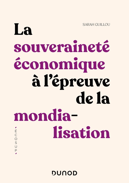 Couverture ebook de La souveraineté économique à l'épreuve de la mondialisation, de Sarah Guillou