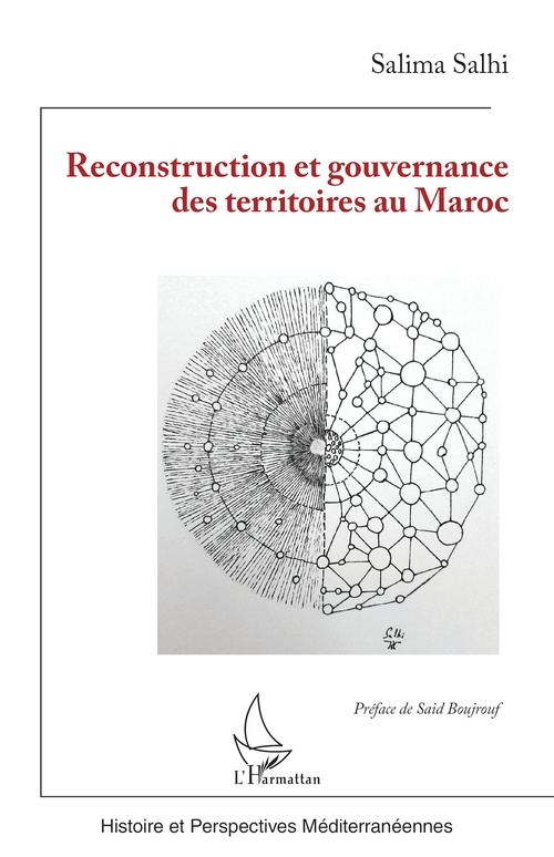 Couverture ebook de Reconstruction et gouvernance des territoires au Maroc, de Salima Salhi