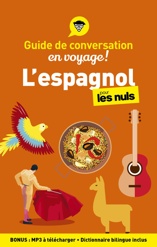 Couverture ebook de Guide de conversation en voyage ! - L'espagnol pour les Nuls, 5e ed, de David Tarradas-Agea