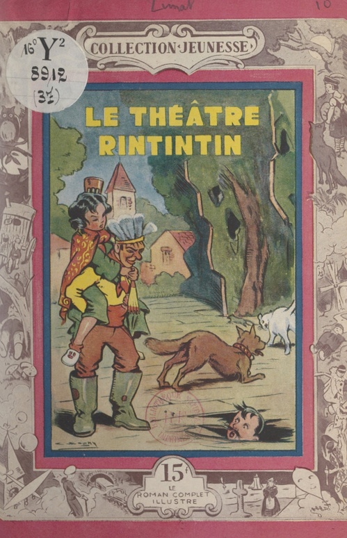 Couverture ebook de Le théâtre Rintintin, de Maurice Limat
