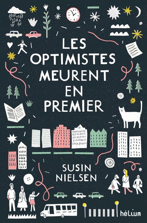 ebook cover of Les optimistes meurent en premier, by Susin Nielsen