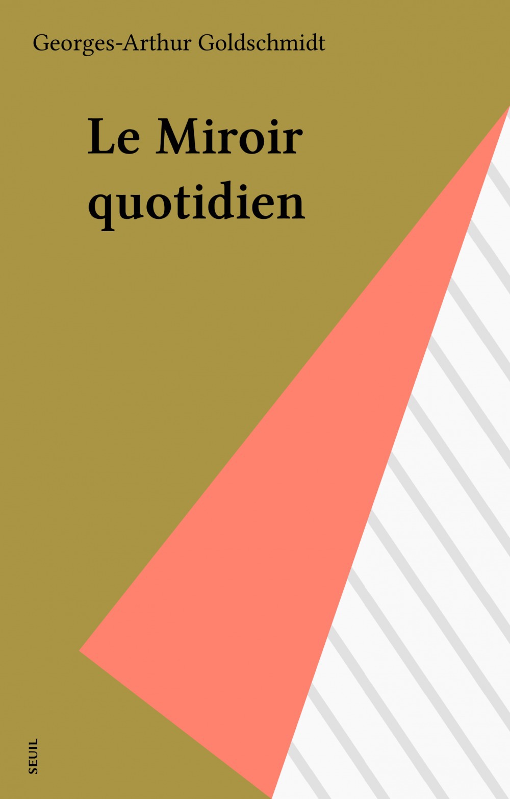 ebook cover of Le Miroir quotidien, by Goldschmidt G-A.