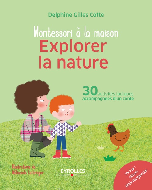 Couverture ebook de Explorer la nature, de Delphine Gilles-cotte