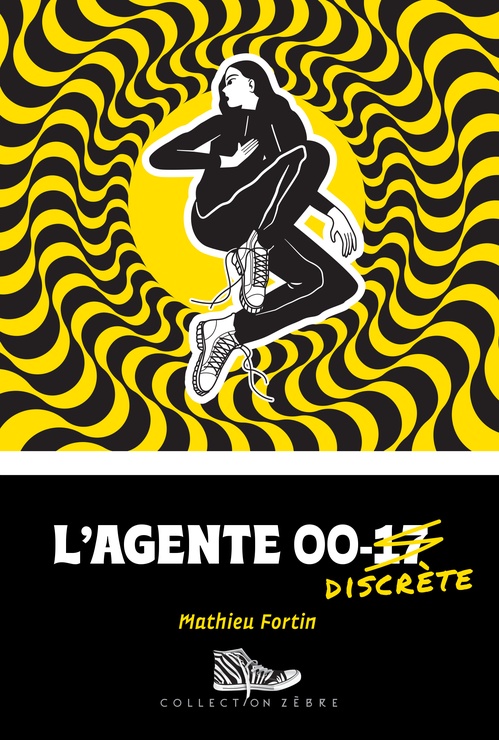 Couverture ebook de L' agente 00-discrète, de Mathieu Fortin