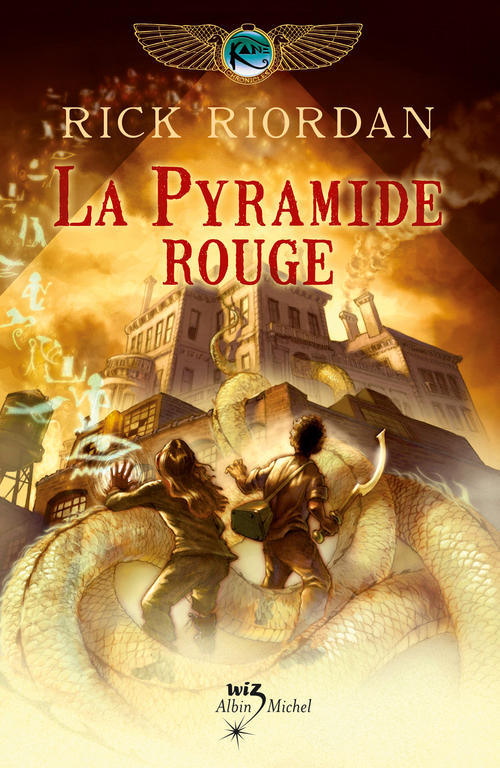 Couverture ebook de La Pyramide rouge, de Rick Riordan, Nathalie Serval