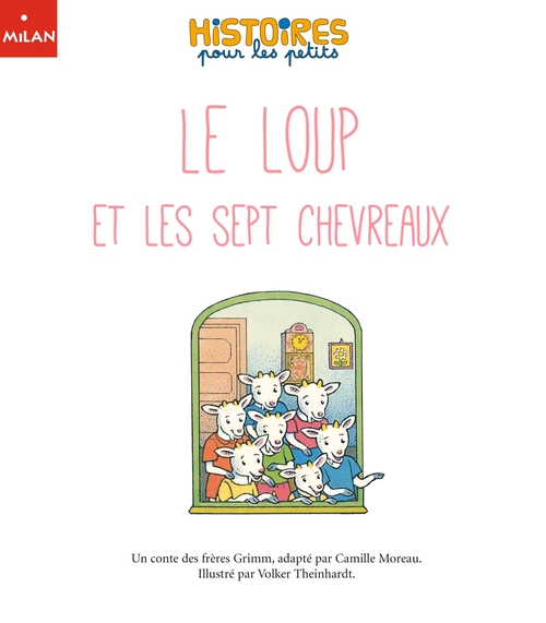 ebook cover of Le loup et les sept chevreaux, by CAMILLE MOREAU