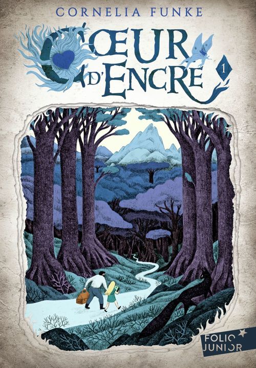Couverture ebook de Coeur d'encre (Tome 1) - Coeur d'encre, de Cornelia Funke