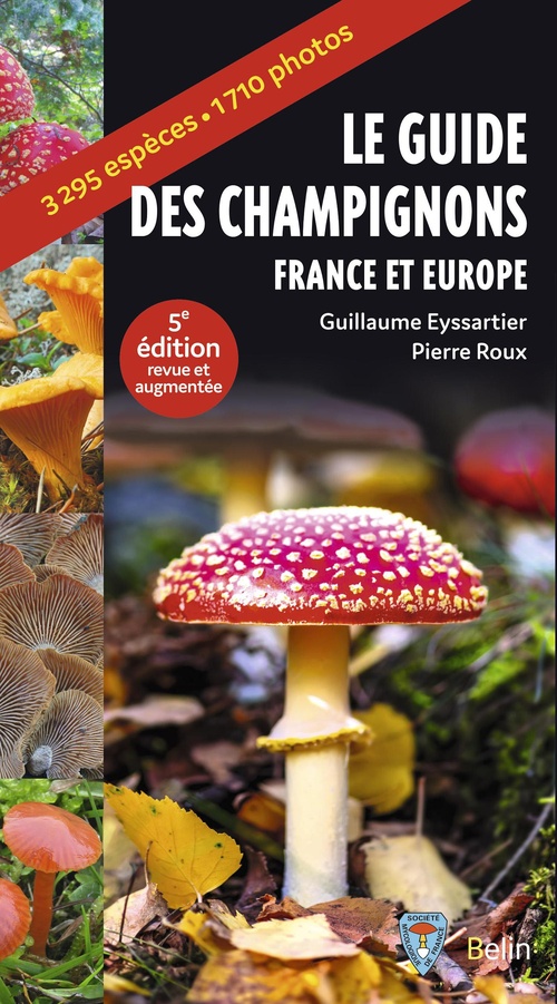 ebook cover of Guide des champignons, by Guillaume Eyssartier, Pierre Roux