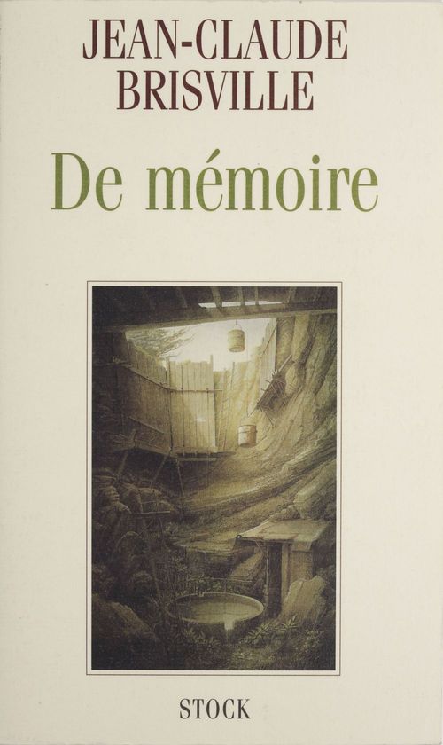 Couverture ebook de De mémoire, de Jean-claude Brisville