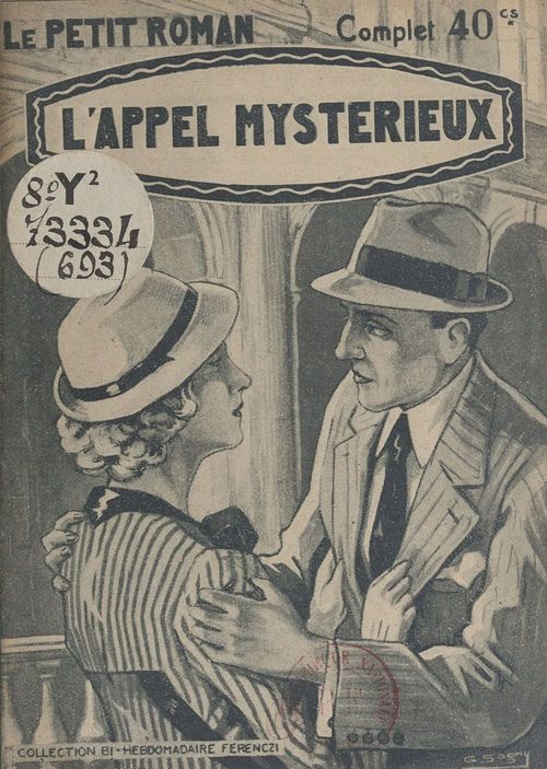 Couverture ebook de L'appel mystérieux, de Anny Lorn