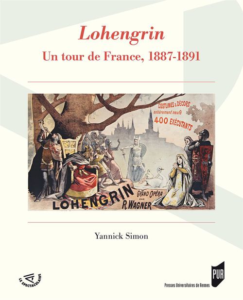 Couverture ebook de Lohengrin - Un tour de France, 1887-1891, de Yannick Simon