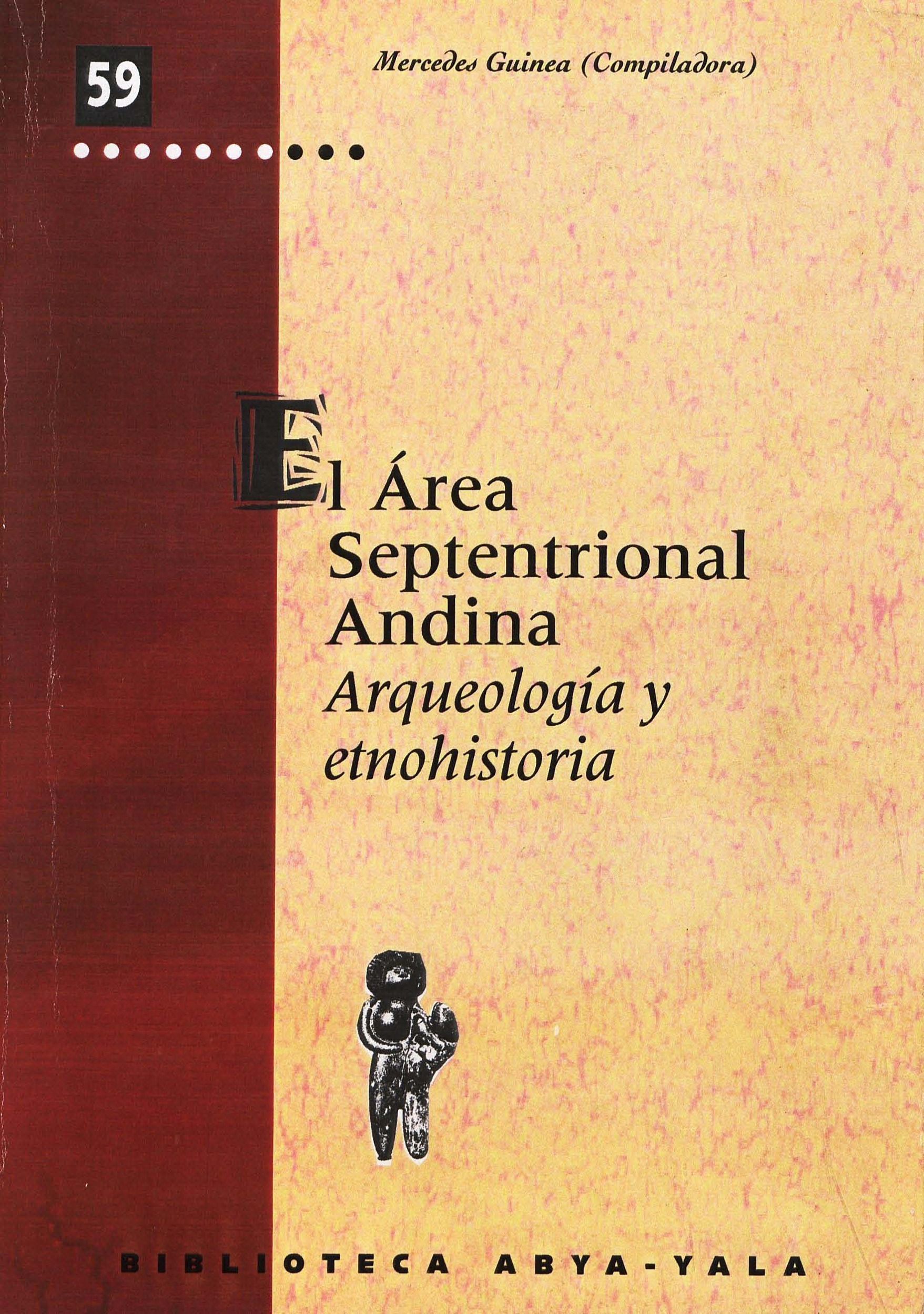 Couverture ebook de El área septentrional andina, de