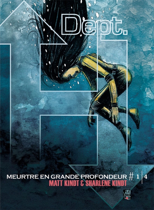 Couverture ebook de Dept. H (Tome 1) - Meurtre en grande profondeur, de Matt Kindt, Sharlene Kindt