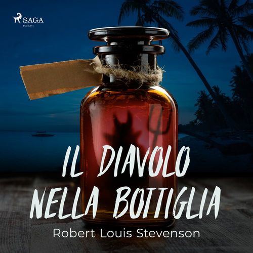 audiobook cover of Il diavolo nella bottiglia, by Robert Louis Stevenson