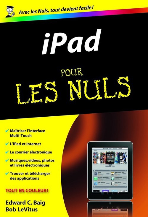 Couverture ebook de IPad Poche Pour les nuls, de Edward C. Baig