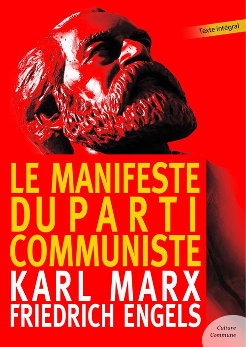 Couverture ebook de Le Manifeste du Parti Communiste, de Friedrich Engels, Karl Marx