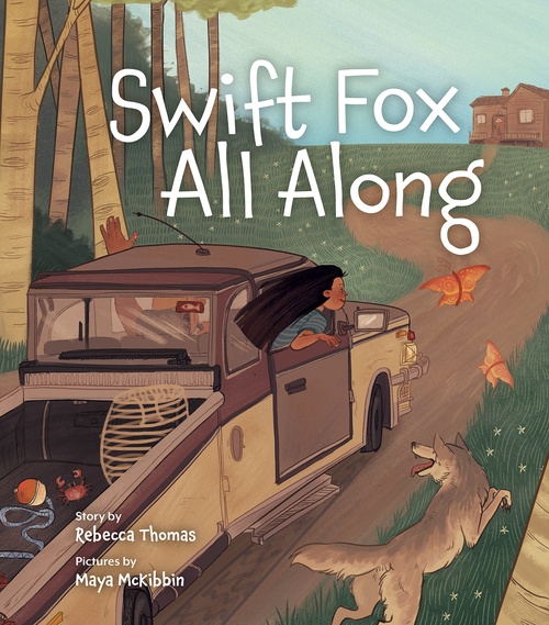Couverture ebook de Swift Fox All Along, de Rebecca Thomas