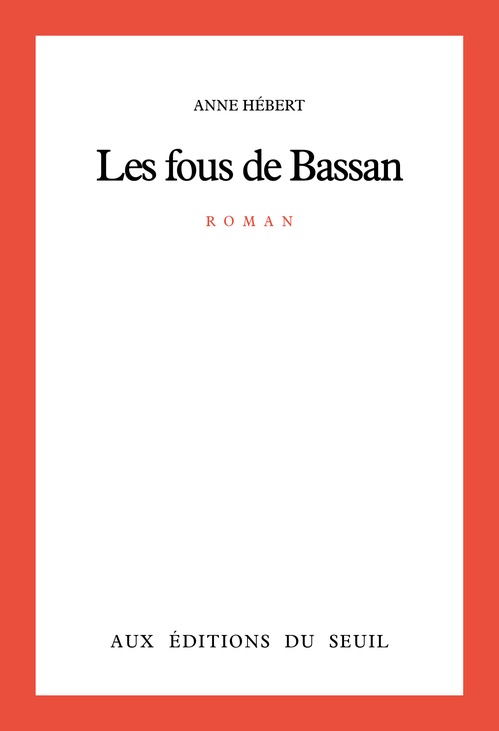 ebook cover of Les Fous de Bassan, by Anne Hébert