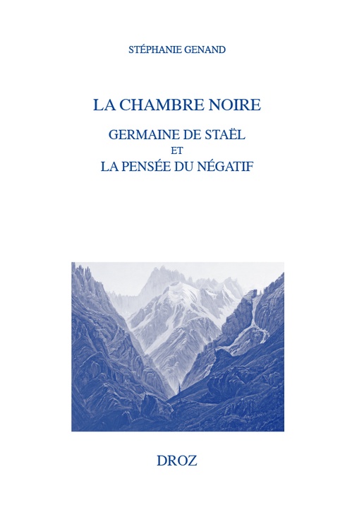 Couverture ebook de La Chambre noire, de Stéphanie Genand