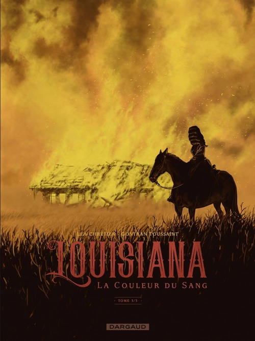 Couverture ebook de Louisiana, la couleur du sang - Tome 3, de Léa Chretien