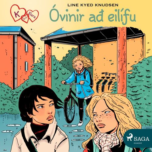Couverture audiobook de K fyrir Klara 18 - Óvinir að eilífu, de Line Kyed Knudsen