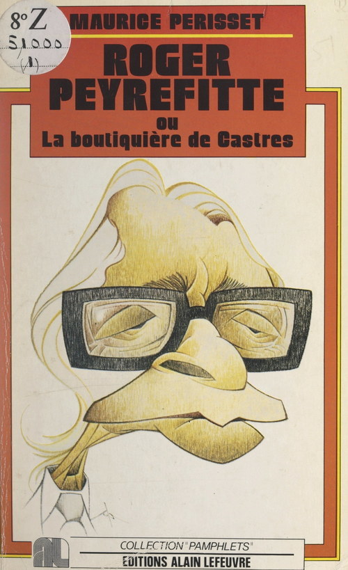 Couverture ebook de Roger Peyrefitte ou La boutiquière de Castres, de Maurice Perisset