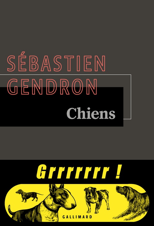 ebook cover of Chiens, by Sébastien Gendron